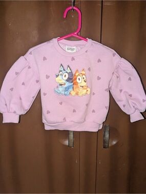Bluey Purple Heart Sweatshirt